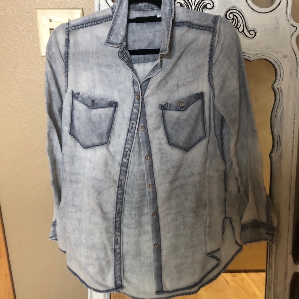 Soft grey/blue flannel